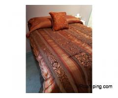 Couvre-lit, coussin et rideaux pour Motorise/Fifthwheel