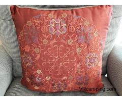 Couvre-lit, coussin et rideaux pour Motorise/Fifthwheel