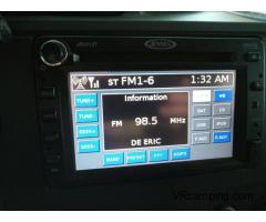 Radio pour VR Motorisé campeur Jensen camera recule