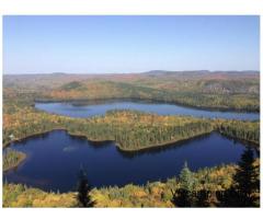 TERRAIN CAMPING AVEC ROULOTTE PUMA À VENDRE ZEC LAVIGNE ST-ZÉNON